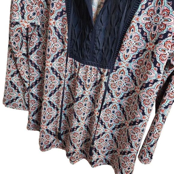 Daniel Rainn Small Boho Geometric Boho Top - Picture 5 of 9